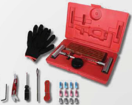 ערכה מקצועית לתיקון תקרים 42 חלקים