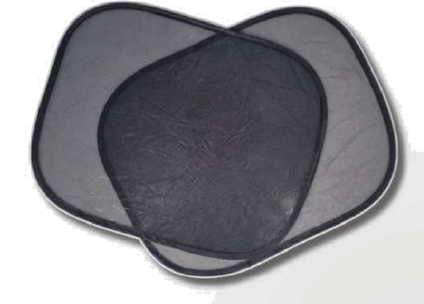 זוג מגני שמש סטטיים