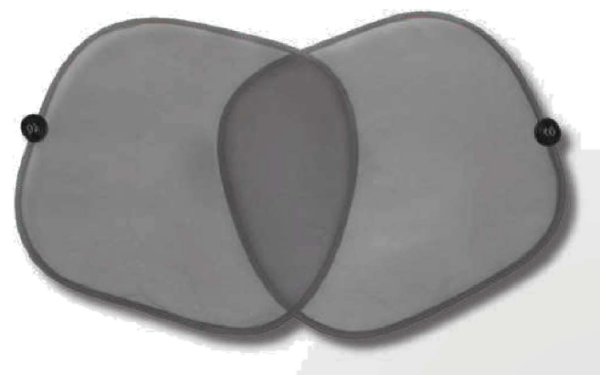 זוג מגני שמש צדדים