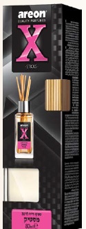מבשם לרכב Areon X בניחוח מסטיק 80 מל