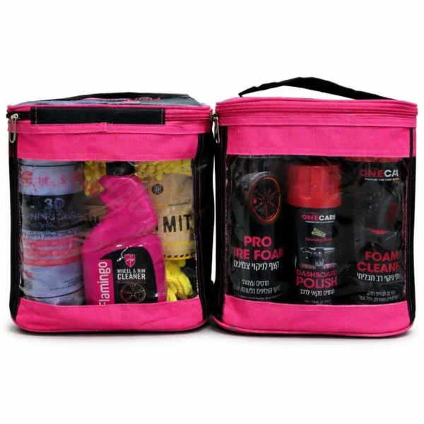 ערכה מקצועית לניקוי הרכב